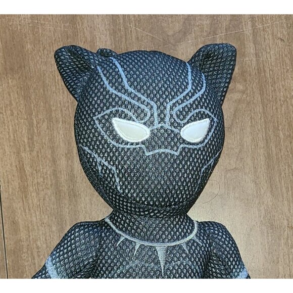 Marvel Avengers Black Panther Plushn12 Inch - Picture 2 of 7